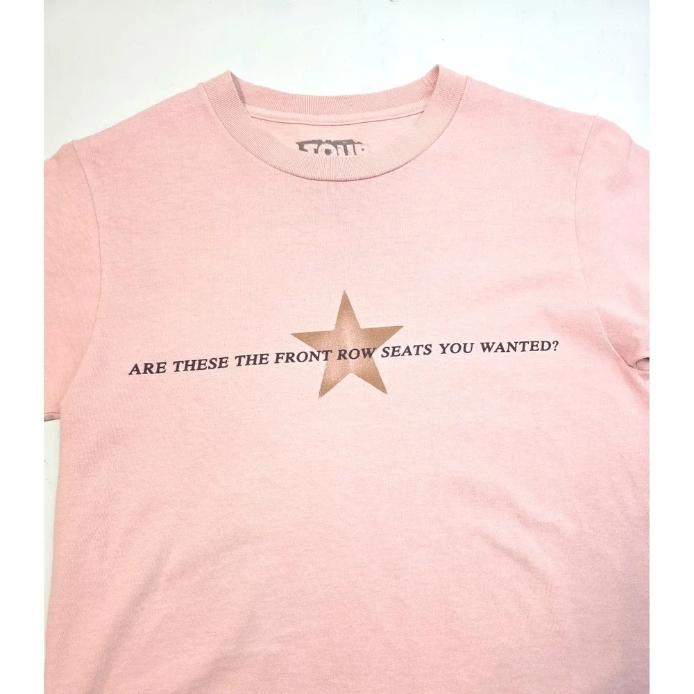 Travis Scott Utopia Circus Maximus Tour T Shirt Size Small Pink‎ 2023 Concert